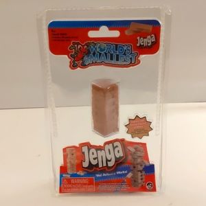 World's Smallest Jenga Block Game New In Package